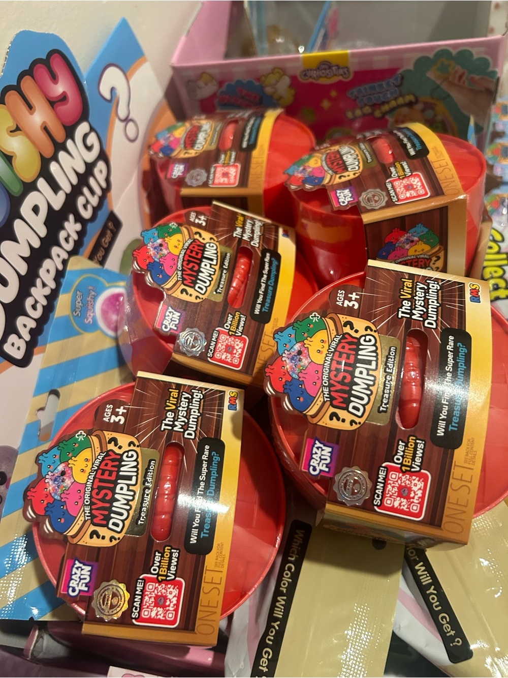 Mystery Dumpling Surprise Toy - Red Collectible Capsule by